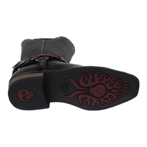 Botas motociclista Liberty suela de hule vista inferior antiderrapante