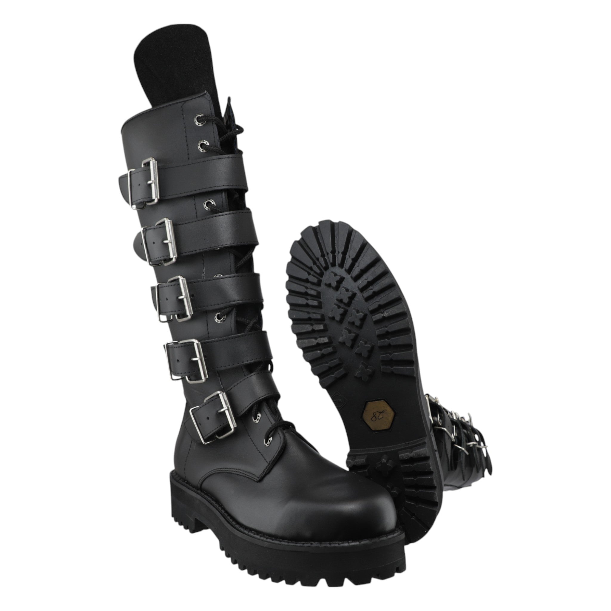 botas goticas mujer