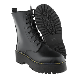 Botas dark góticas negras suela alta modelo 860
