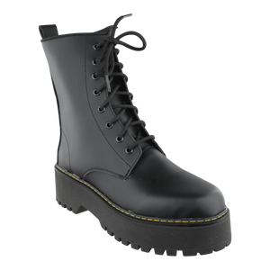 Botas negras plataforma gruesa Botas El Tío