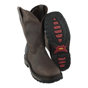 botas angus bulldog de trabajo suela doble densidad
