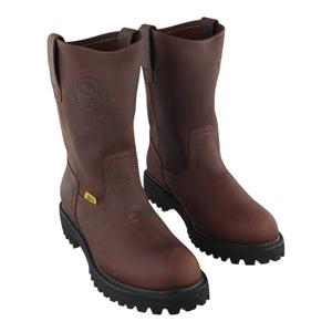 botas angus vino trabajo sin casco suela tractor