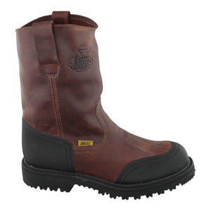 botas angus piel crazy vino para trabajo