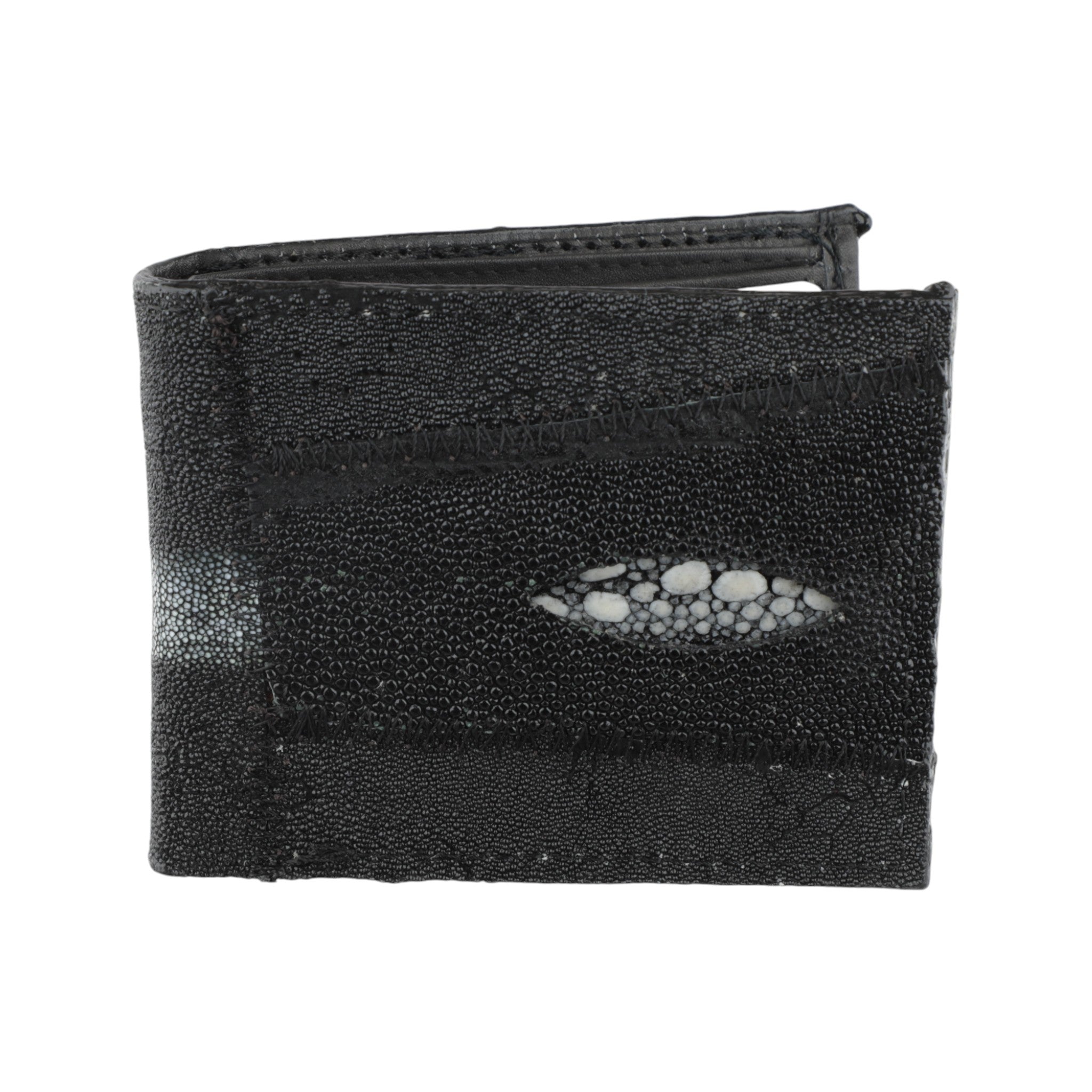 Cartera Billetera Vaquera Piel Mantarraya Macho Rombo