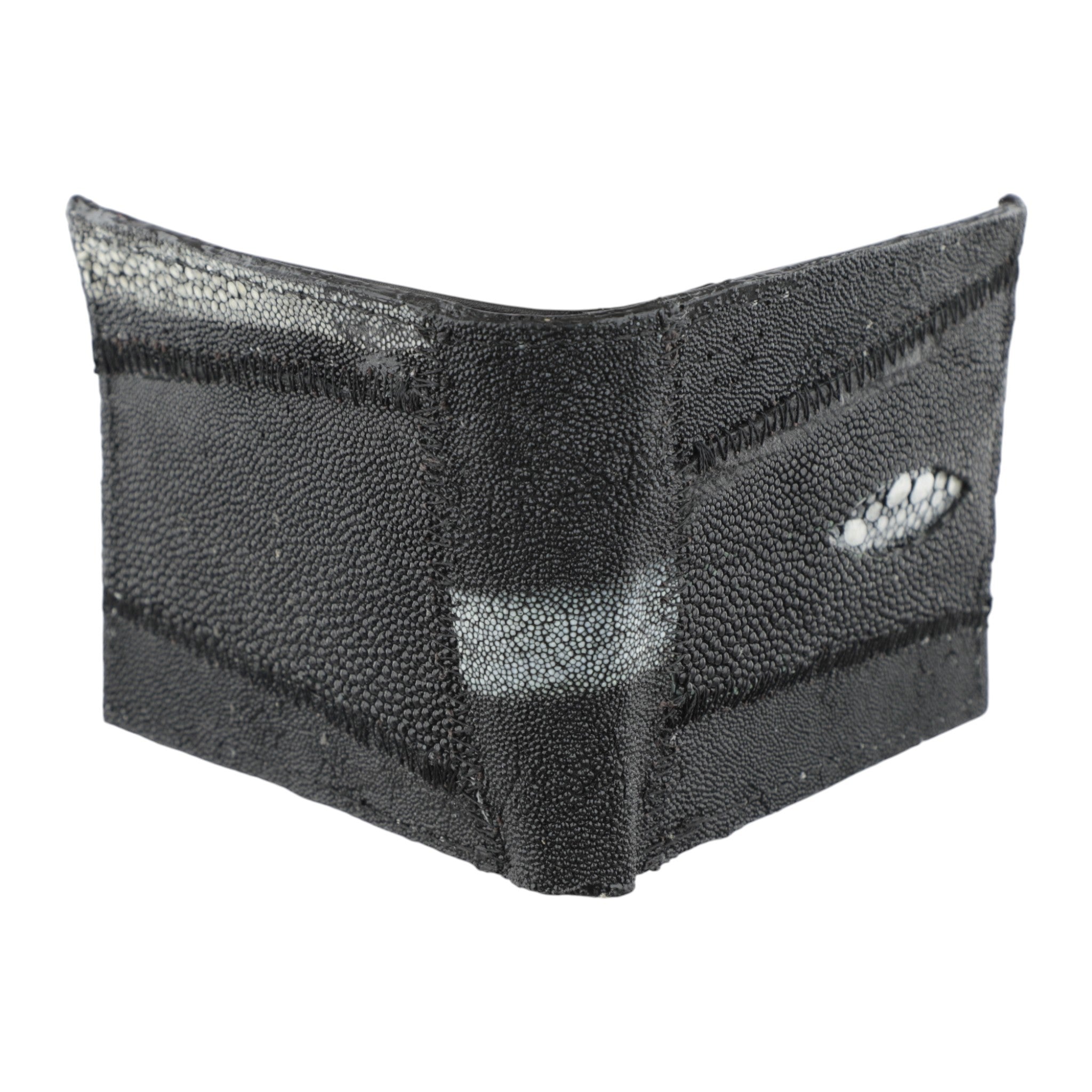 Cartera Billetera Vaquera Piel Mantarraya Macho Rombo