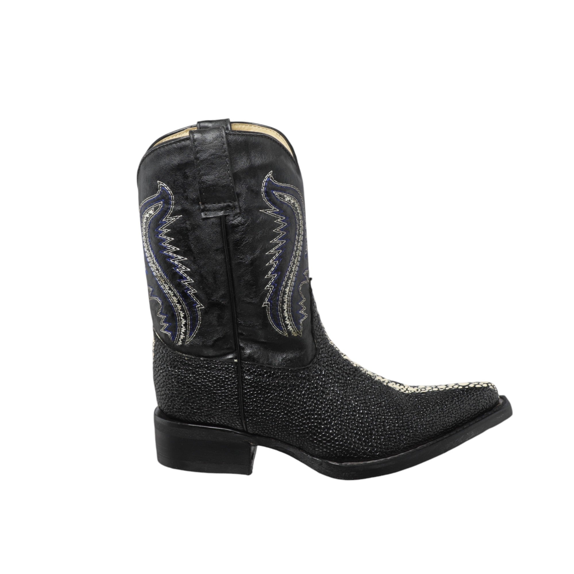 Botas Vaqueras JR Imitación Mantarraya Puntal