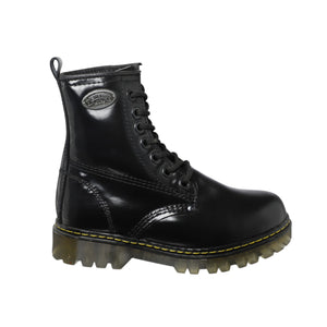 Botas Rockeras Dark Goticas Piel Camaleon Dr. Street Punk