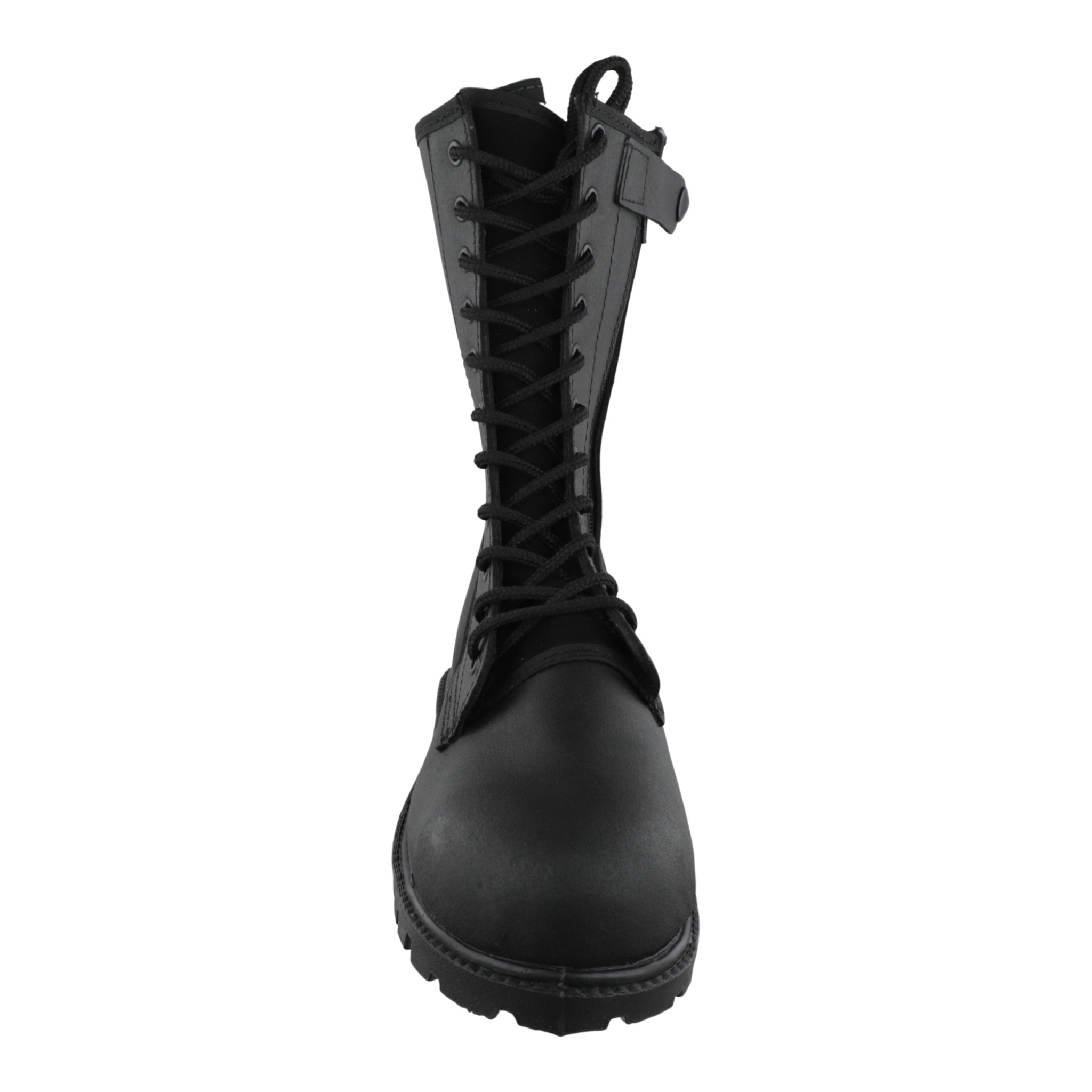 Casco de acero en punta botas tácticas negras 500