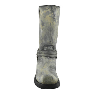 Par completo de Botas Biker Motociclista Caborca Paso Negro tipo Chopper