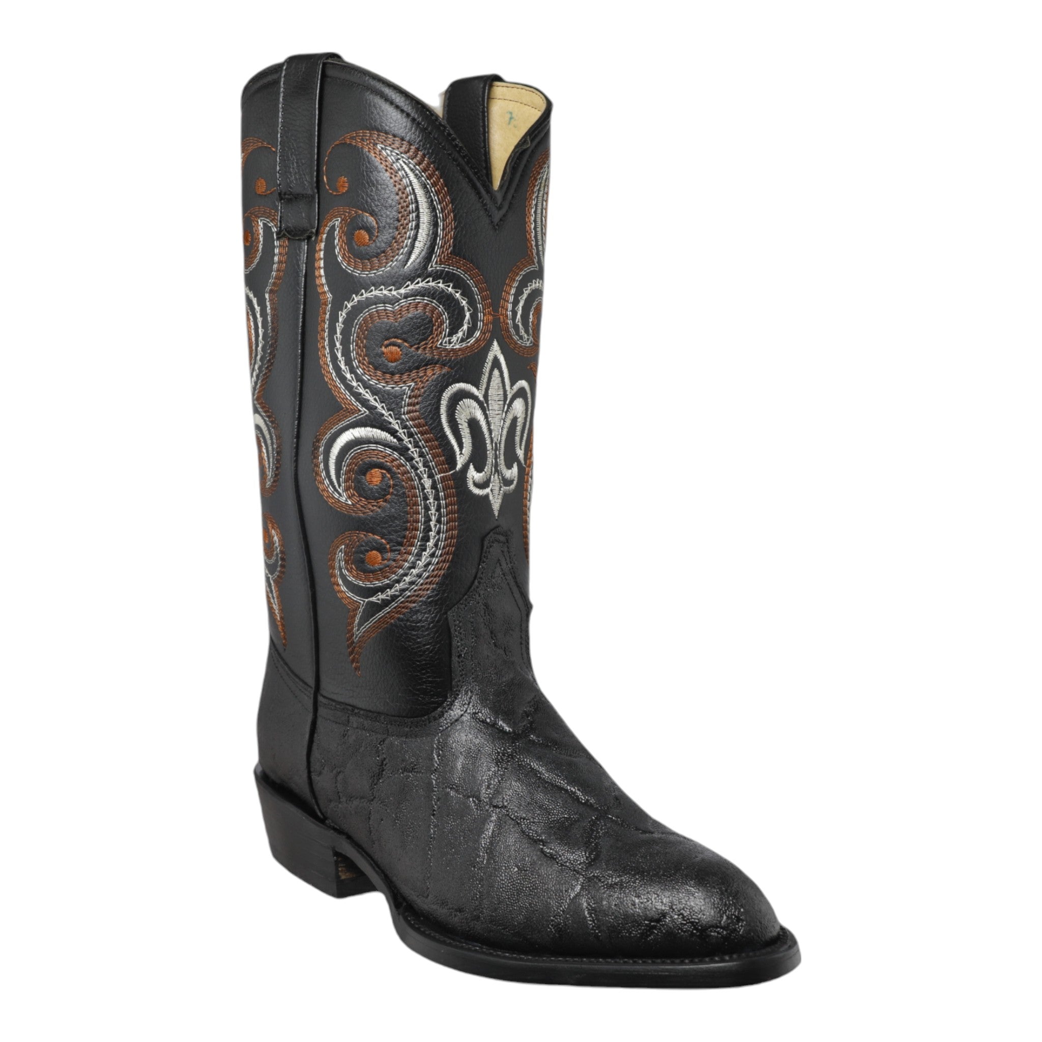 Botas Vaqueras Imitación Elefante Oval