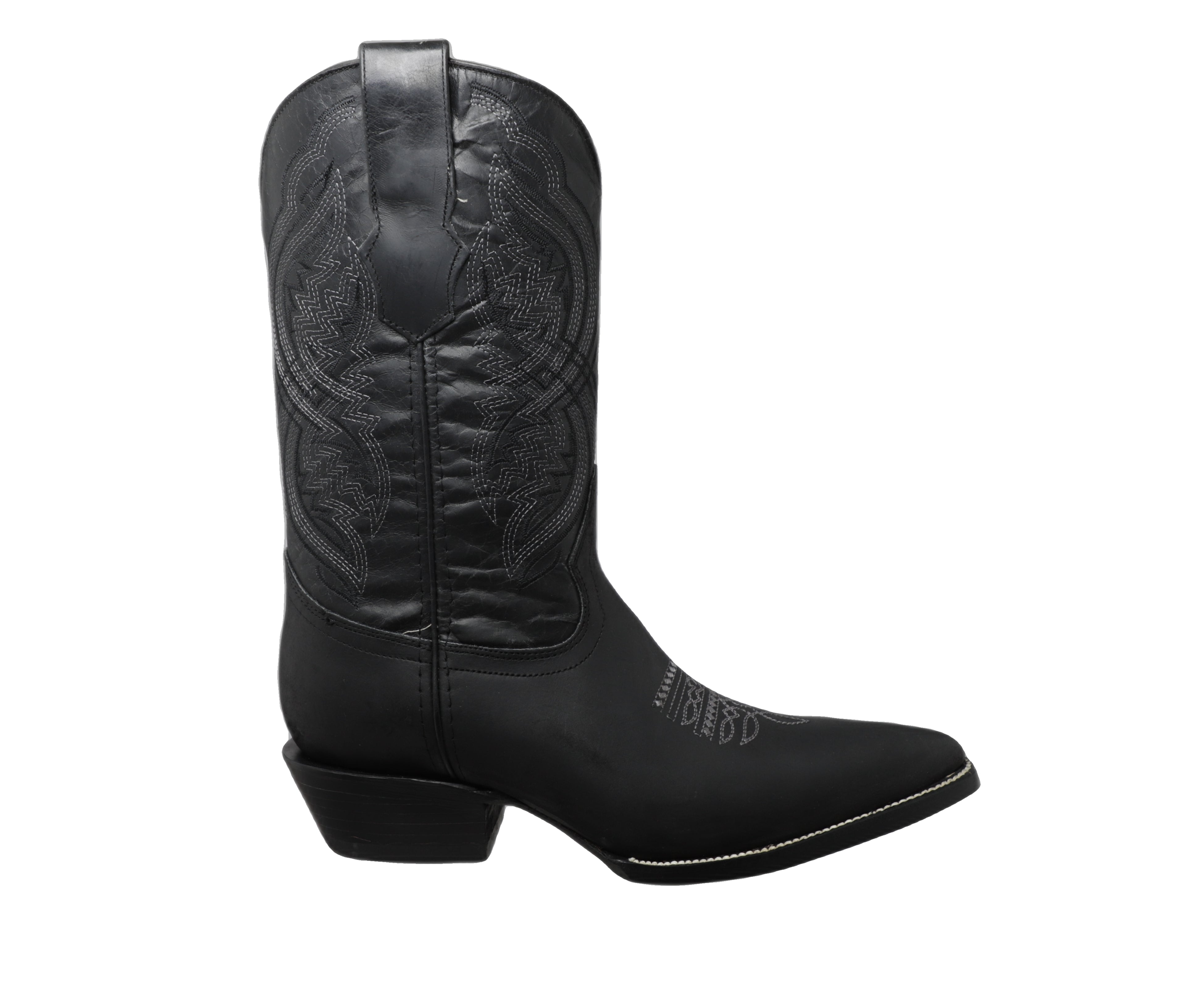 Botas Vaqueras Piel Tacón Cubano