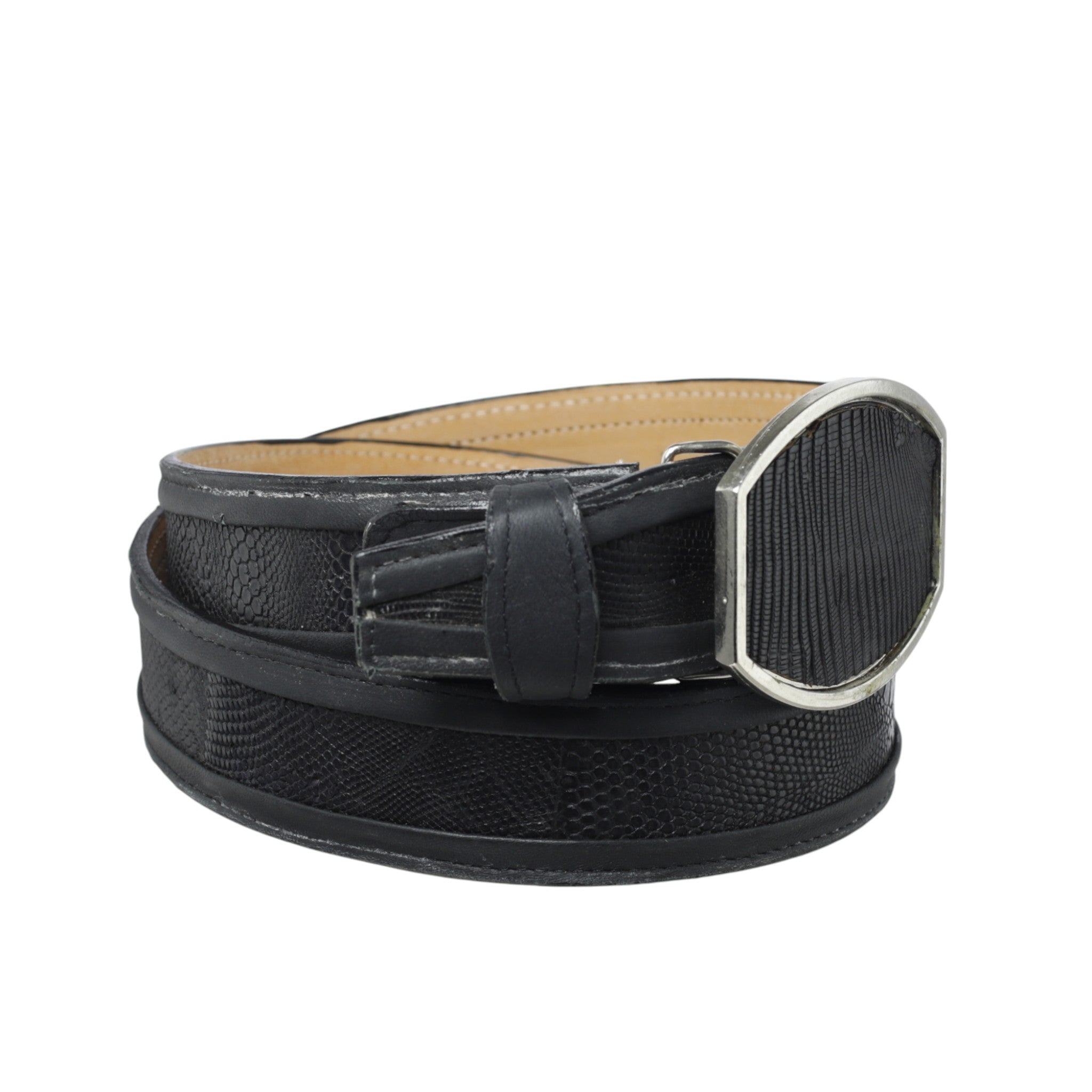 Cinturón Vaquero Vestir Original Lizard con Piel