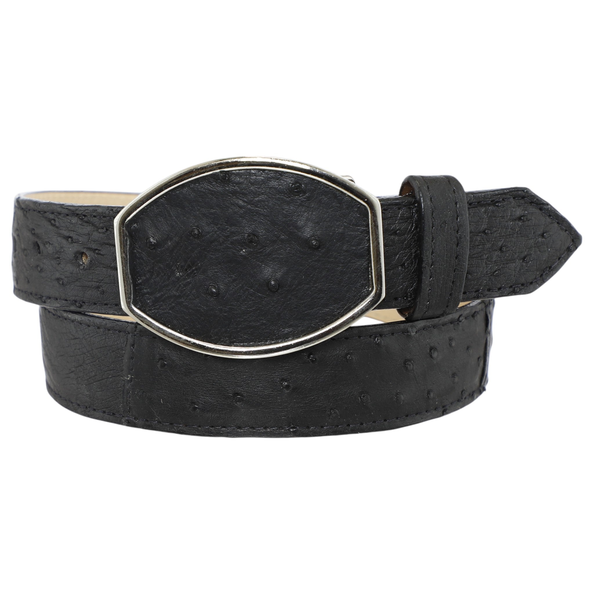 Cinturón Vaquero Original Avestruz Cuadros Hebilla Vaquera – Bota