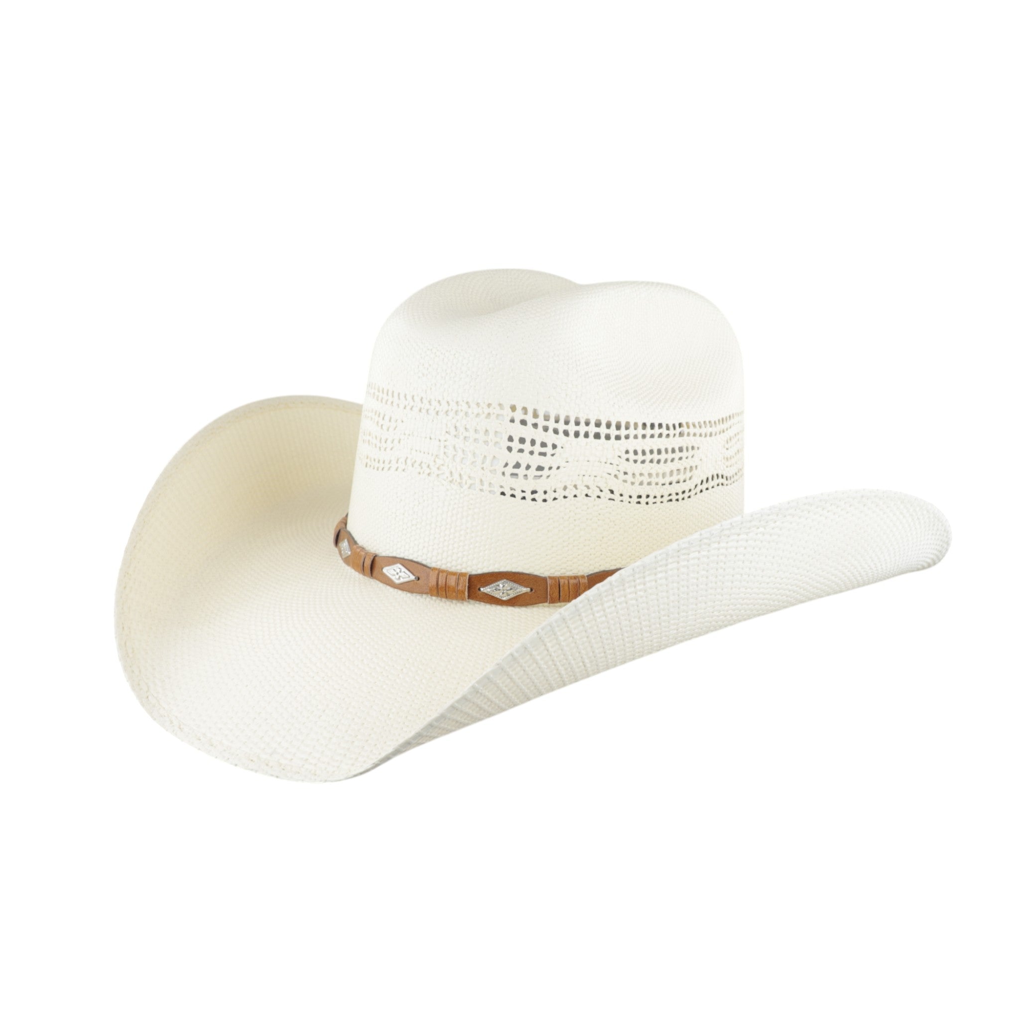 Sombrero Horma Bufalo Bangora Fino 50x Tucson Toquilla Conchos