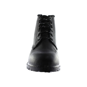 Detalle del casco de acero en botas de trabajo 160