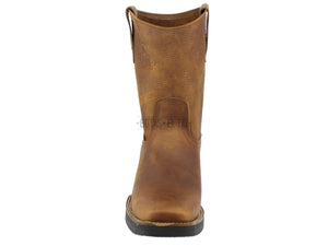 botas angus roper chata suela antideslizante miel