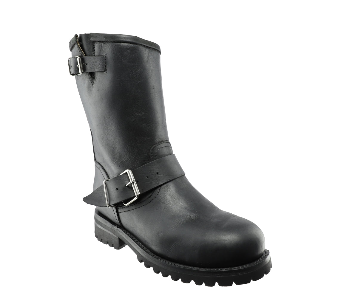 Botas Chopper Motociclista Bola Piel con Casco