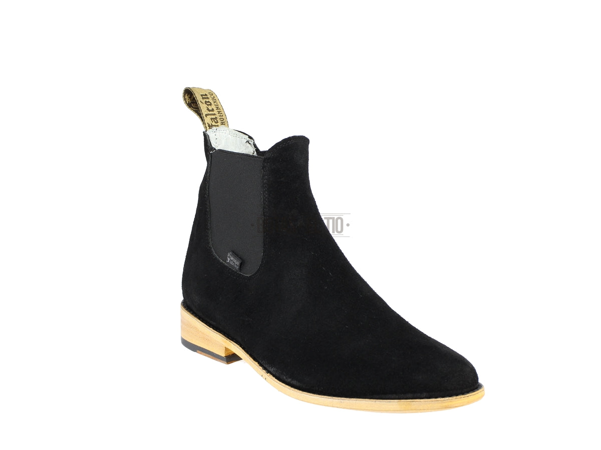 Botin chelsea piel gamuza