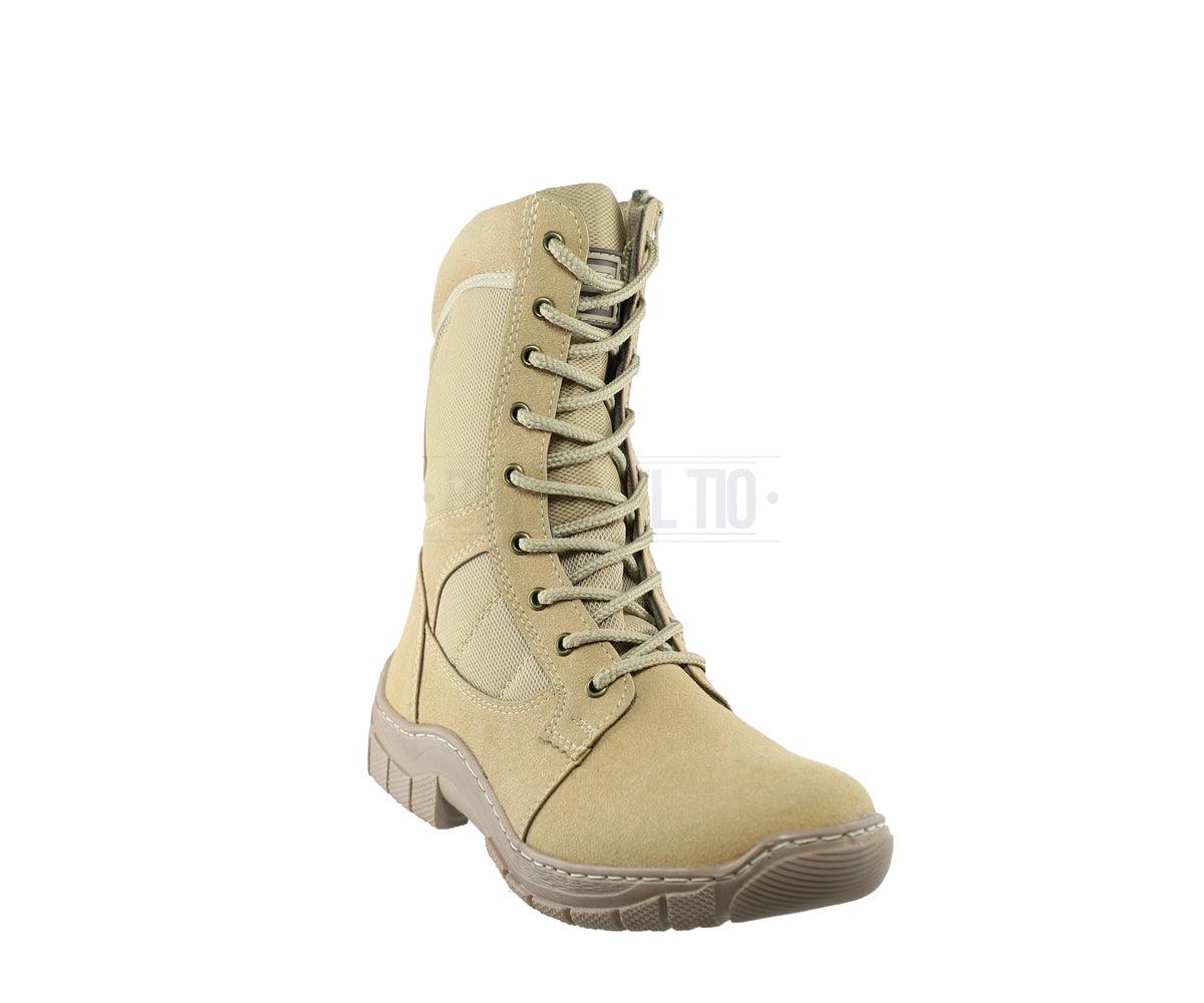 BOTAS ALTAS TACTICAS SEGURIDAD CIERRE Y SUELA COSIDA – Bota el tio