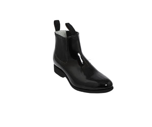 Botin Charro Charol Antiquiebre Mariachi Negro