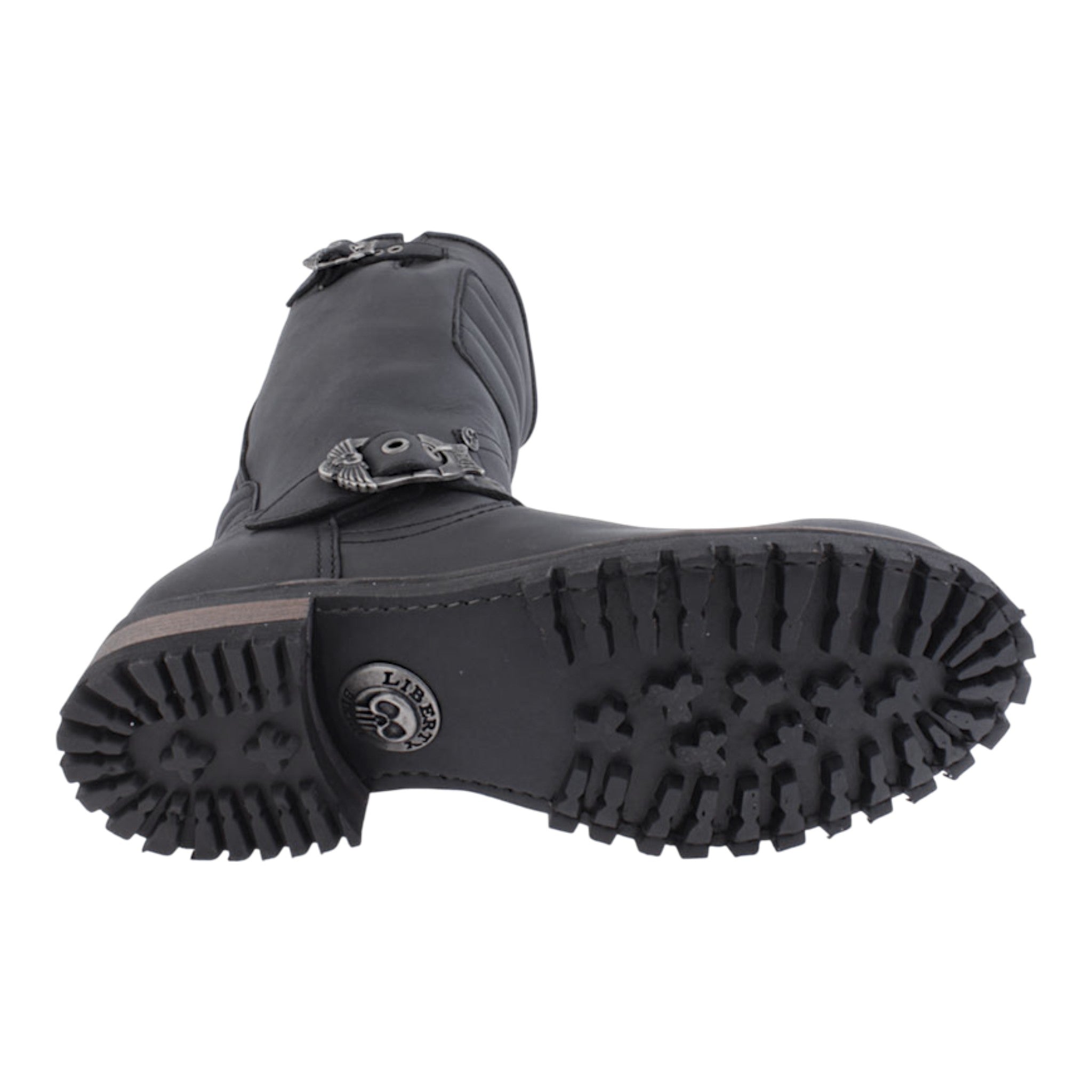 Suela tractor antiderrapante de botas Liberty para moto