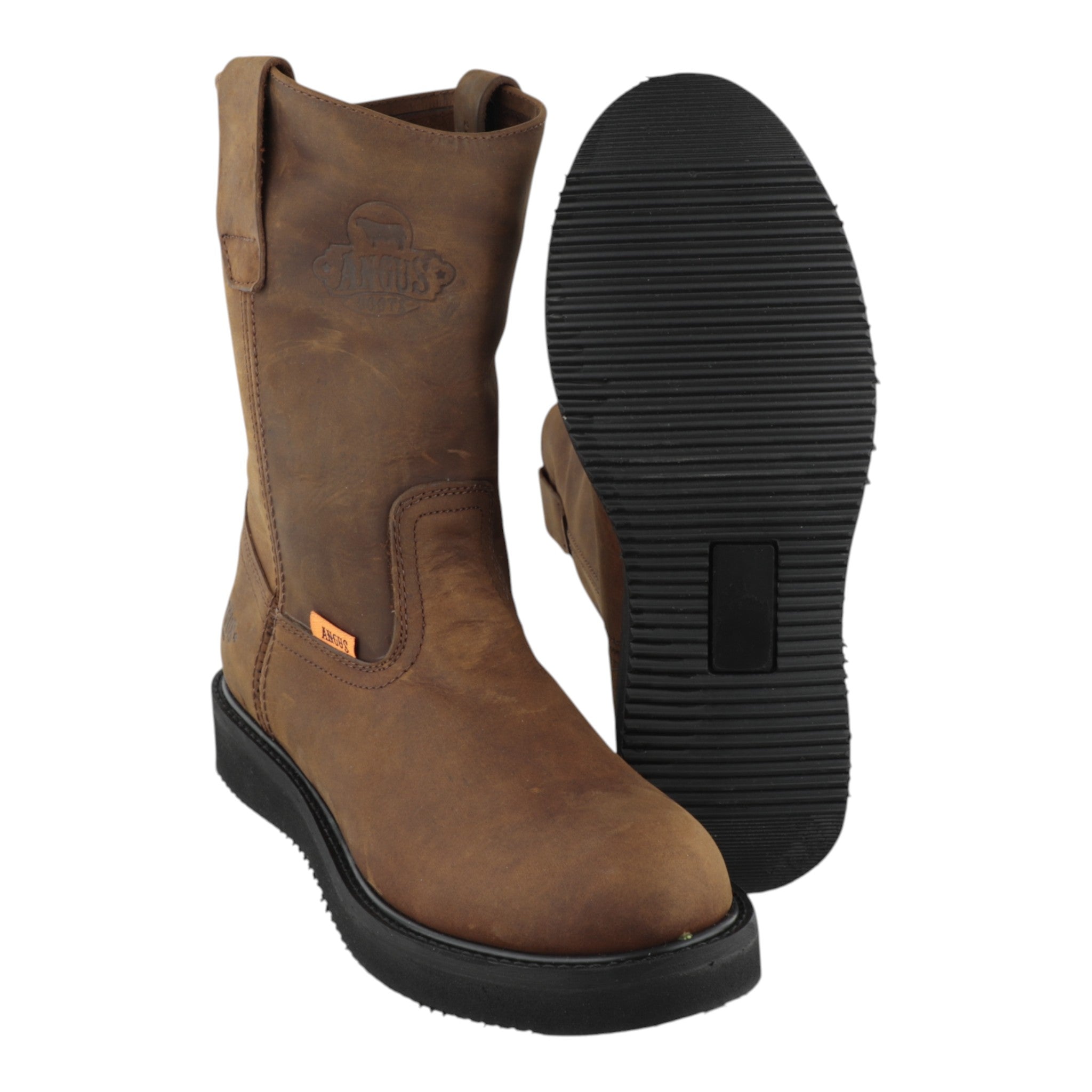 Botas de Trabajo Angus Boots 760 Crazy Tang Suela Poliretano Sin Casco