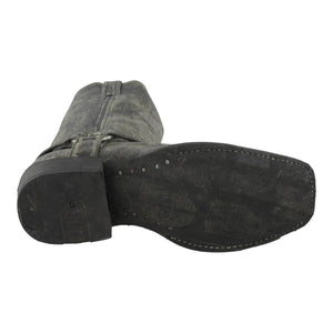 Suela de llanta antideslizante en Botas Biker Motociclista Paso Negro