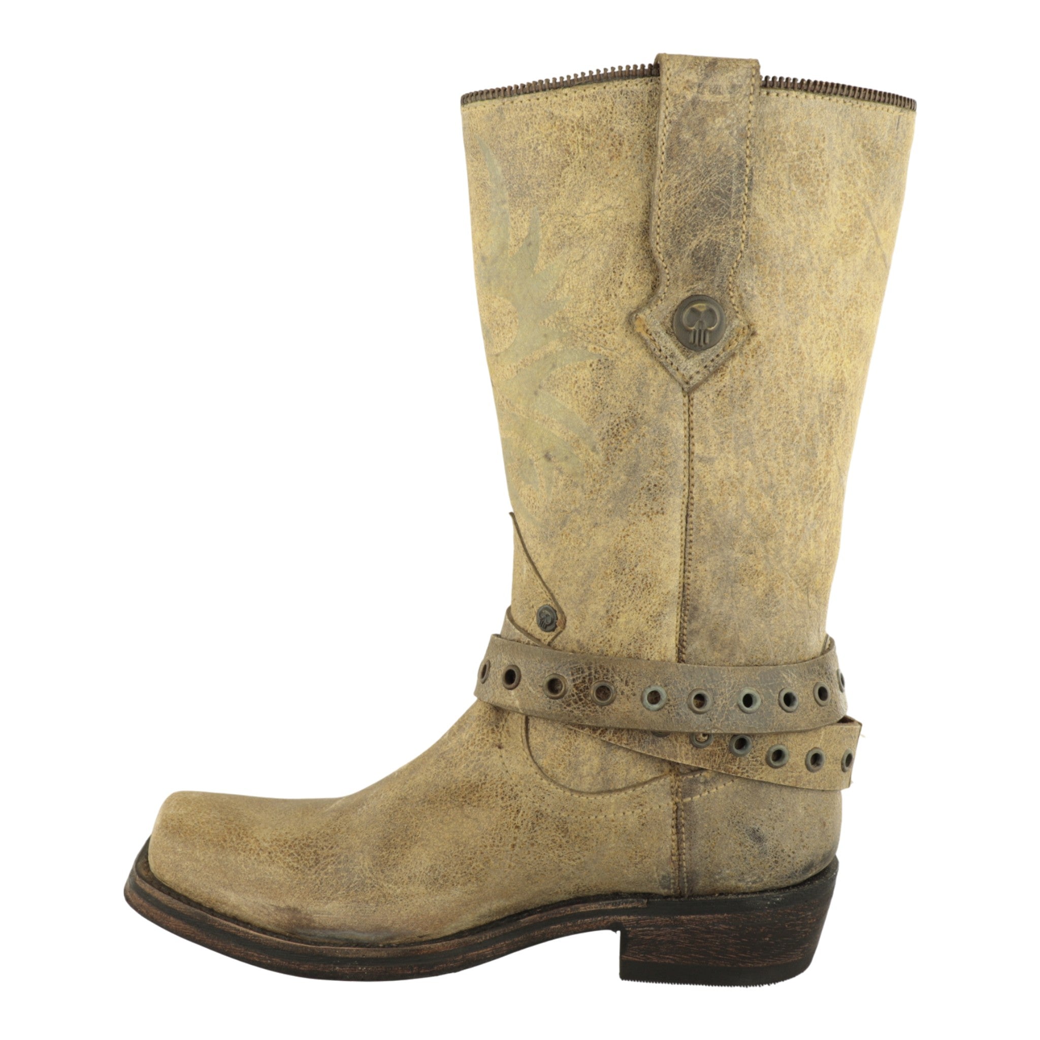 Botas Liberty Biker 306 estilo motociclista hechas en México