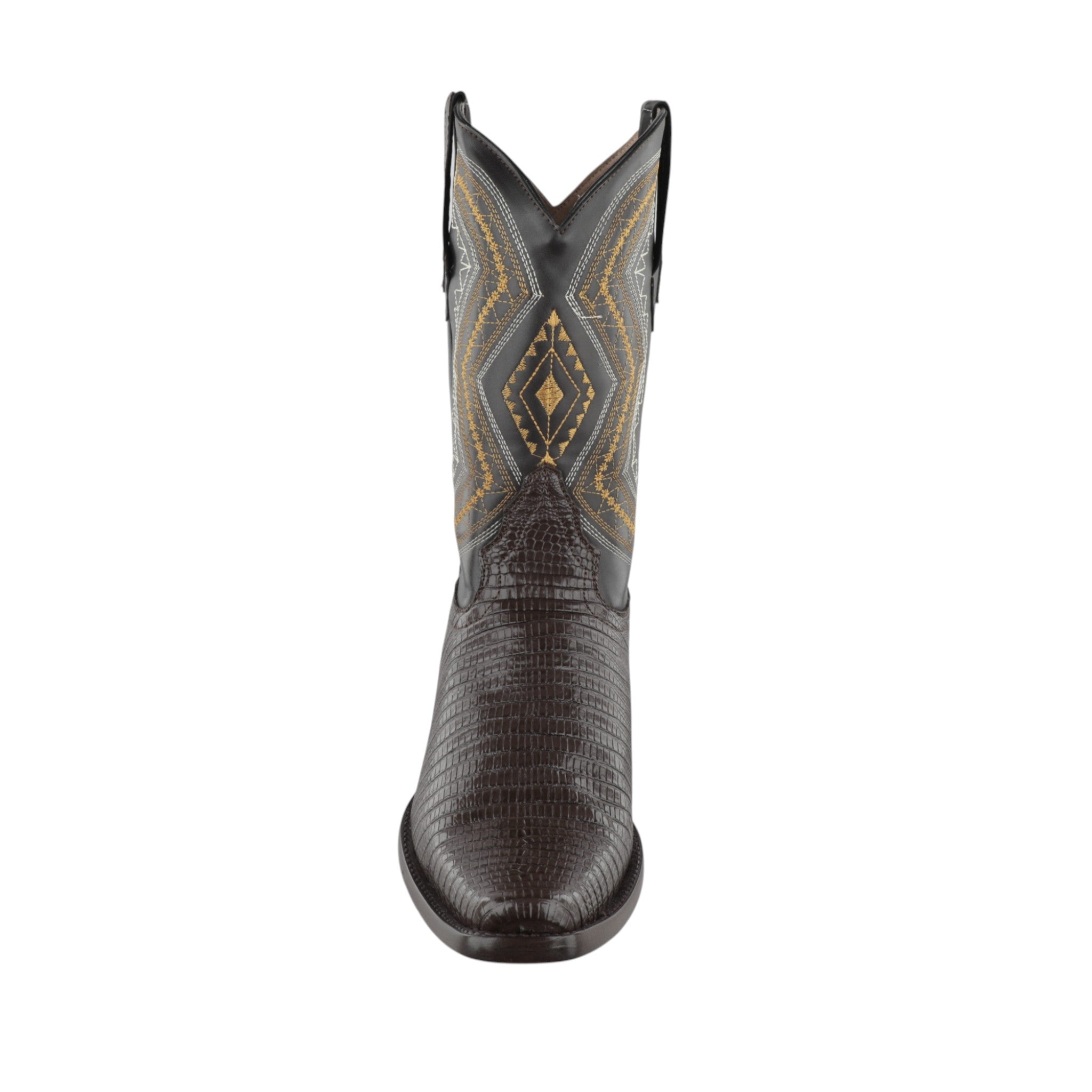Botas Vaqueras Imitacion Lizard Versache Suela Vaqueta