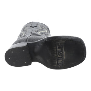 Suela de vaqueta de bota infantil imitación mantarraya, vista inferior