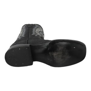 Suela vaqueta Bulldog en botas western imitación pitón