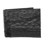 Cartera Billetera Vaquera Piel Avestruz Genuina