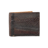 Cartera Billetera Vaquera Piel Original Pitón