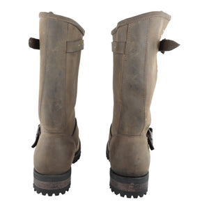 Botas Liberty bola tubo alto con diseño biker clásico