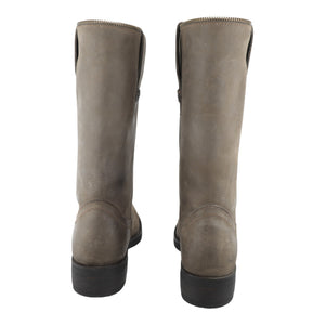 Tacón y estructura reforzada en botas Liberty motociclista