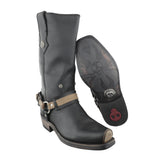 Botas Liberty 306 Chata con Herraje Miel y Suela Vaqueta