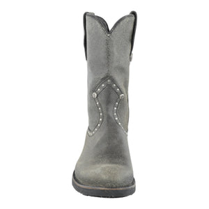 Botas Liberty craqueladas estilo chopper vista completa