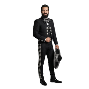 Botín charol para mariachi 