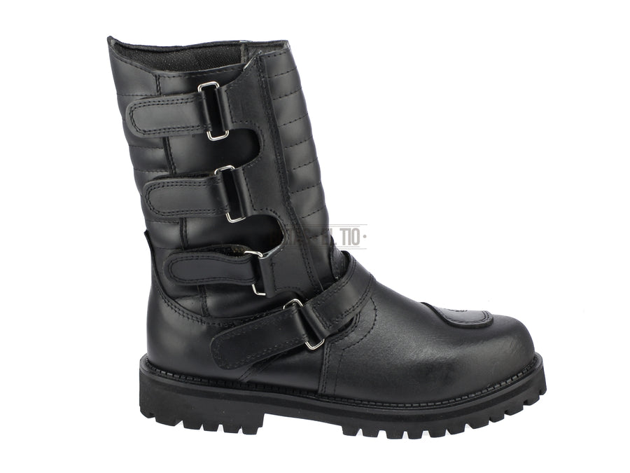 Botas para Motociclista de Piel | Estilo Biker y Chopper Botas El Tío ...