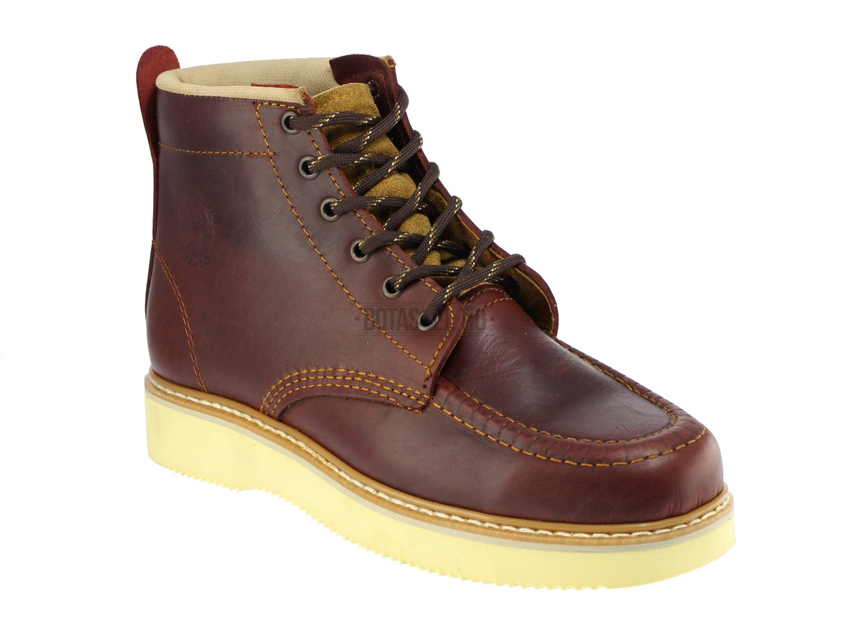 Botas Trabajo Tipo Padilla Vintage Cafe Racer Biker Red Wing