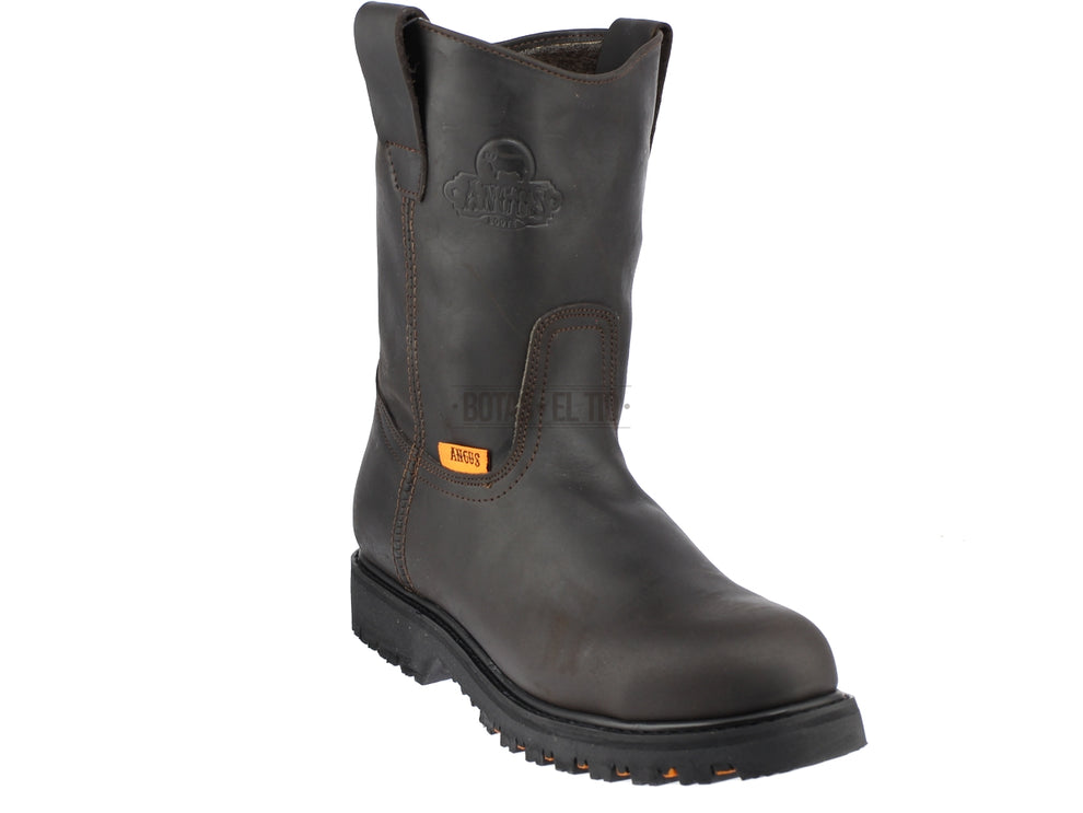 Botas Angus Roper de Trabajo | Piel Resistente con Casco de Acero ...