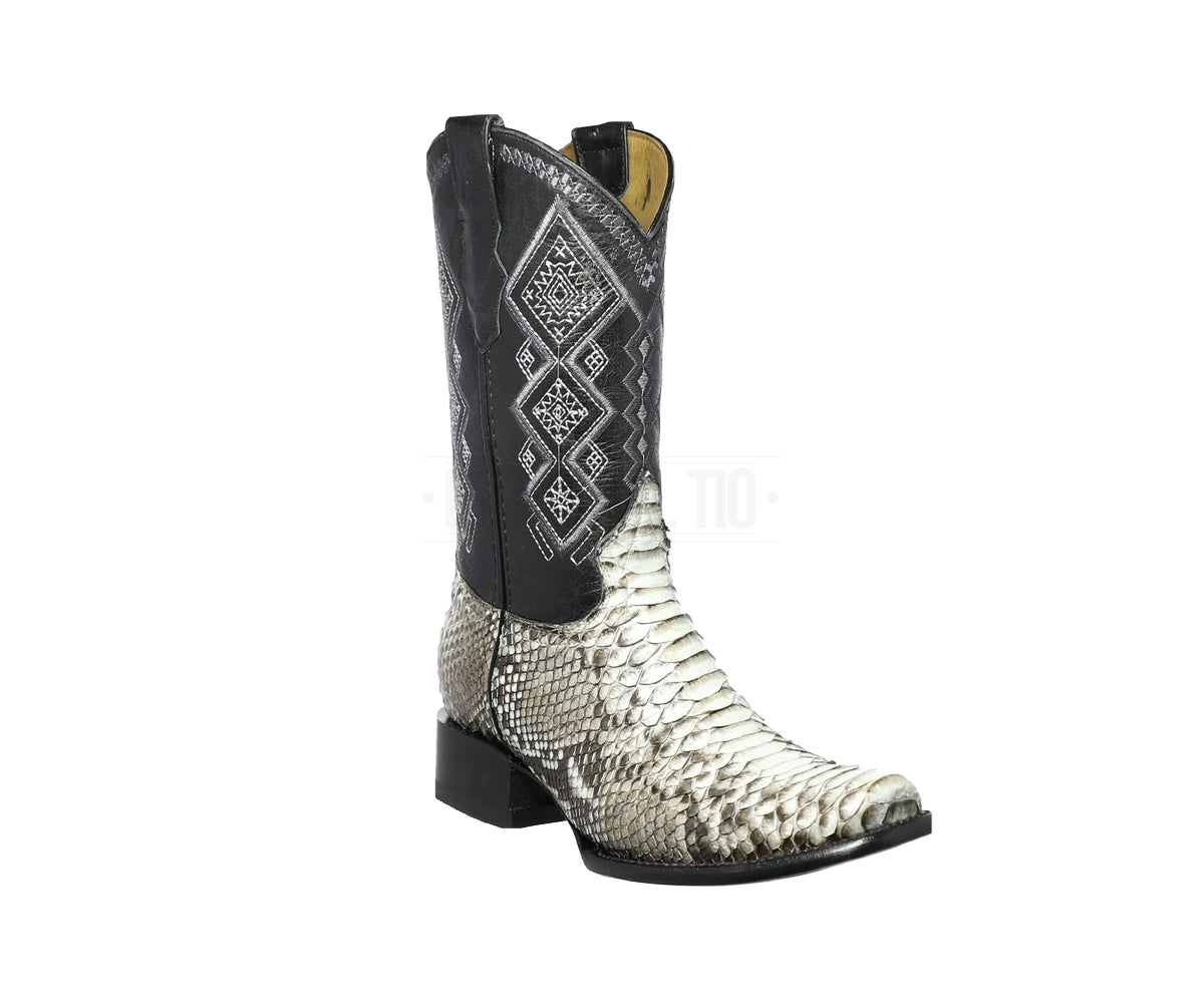 BOTAS VAQUERAS PIEL EXOTICA PITON ORIGINAL DUBAI BOTAS EL TIO