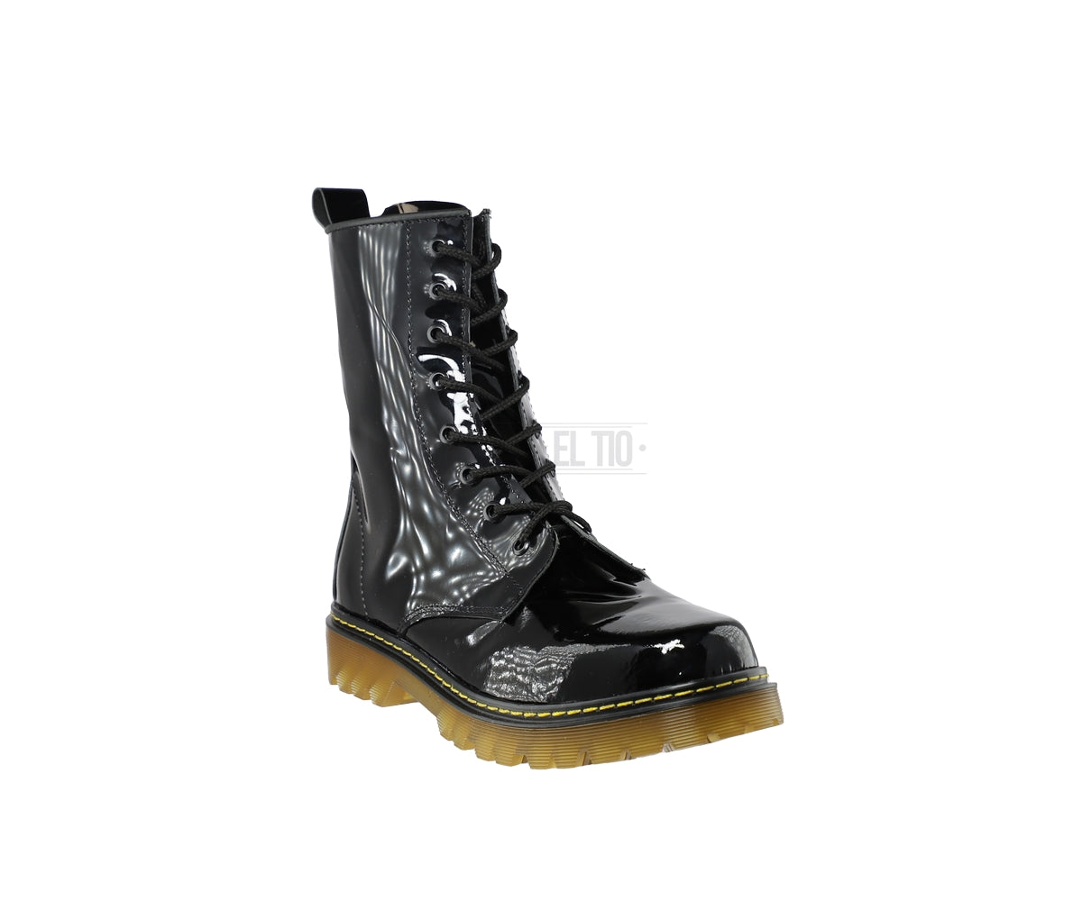 Botas Dark Punk Rockeras 860 Piel Charol Dr Marten