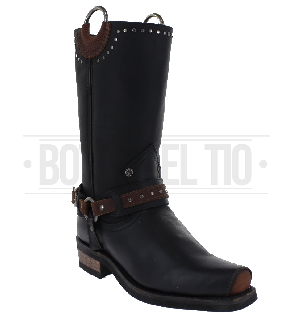 Botas chopper motociclista argolla liberty trompa puerco